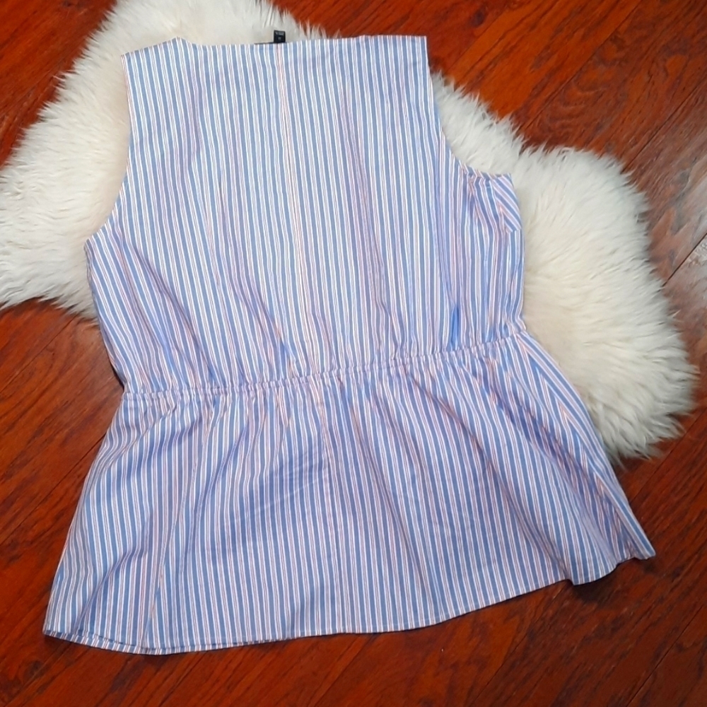 Lane Bryant Striped Tank Top - Picture 4 of 4